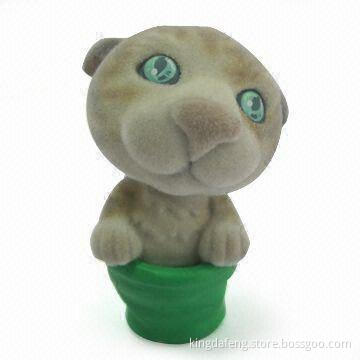 Standing Cat, PVC Flocking, Any Design, Color, Logo Printing and Amount Accepted